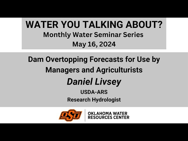 Water You Talking About? Water Seminar May 2024 Daniel Livsey