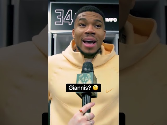 Giannis on Luka’s move to the Lakers 👀