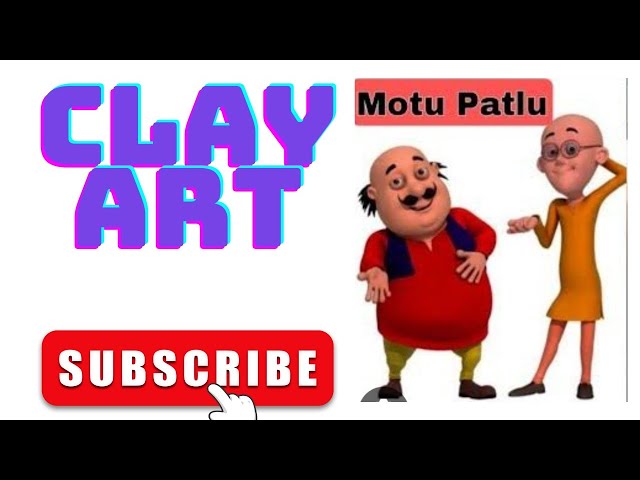 DIY motu Patlu by clay #shorts #viral #trending #youtubeshorts #viralvideo #clay #craft #motupatlu