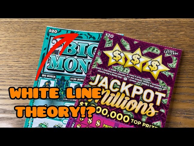 WHITE LINE WINNERS!💰 $20 Lottery Tickets!