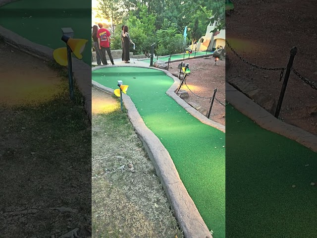 ME: 0 vs HOLE: 1!!! The Most Ridiculous Mini Golf Fail! I LOST!!