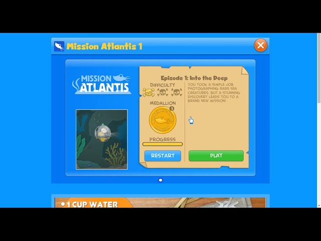 Poptropica: Mission Atlantis 1 Island FULL Walkthrough Gameplay