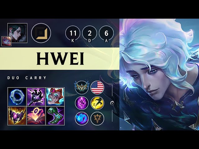 Hwei Carry vs Swain: Godlike - NA Challenger Patch 14.24