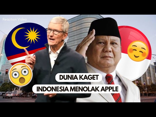 MALAYSIA HERAN! INDONESIA BERANI TOLAK APPLE UNTUK INVESTASI DI INDONESIA!