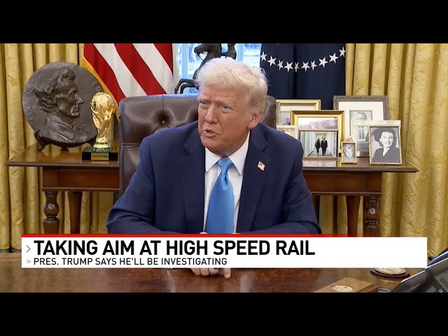 Trump to investigate California high-speed rail