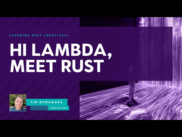 Rust on AWS Lambda Quickstart