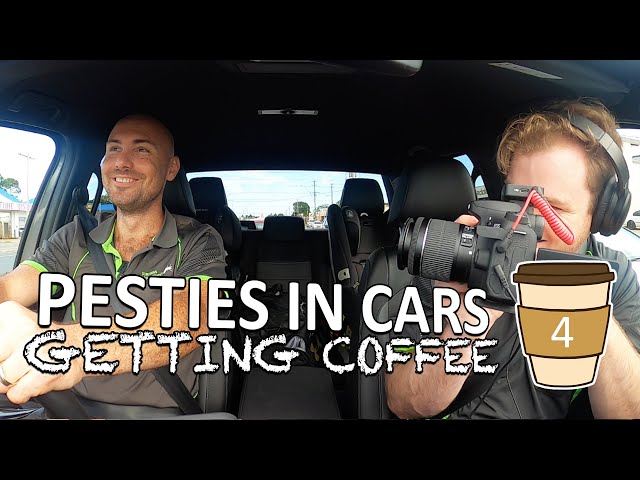 PESTIES in CARS getting COFFEE #4 | SPM