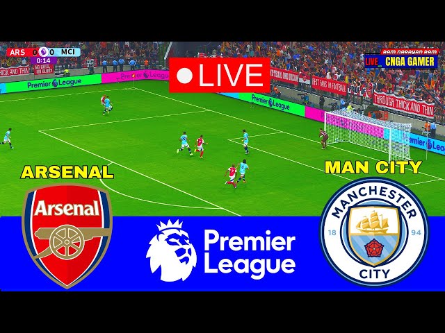 LIVE 🔴 ARSENAL vs MAN CITY || English Premier League || Full Match All Goals || Pes 21