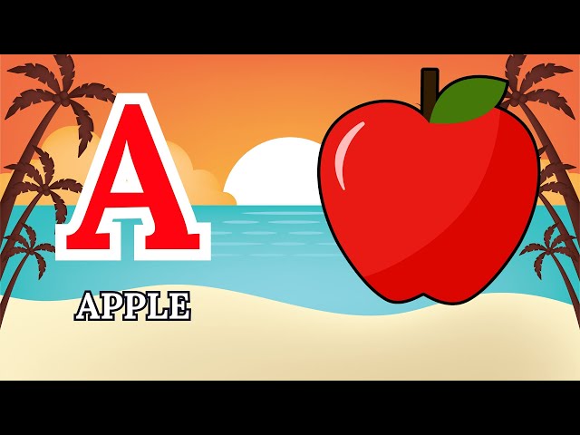 Phonics Sounds of Alphabets A to Z in English - A For Airplane - ABC Alphabet Songs with kids 01