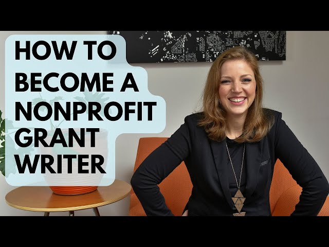 How to become a Nonprofit Grant Writer (professionally!)