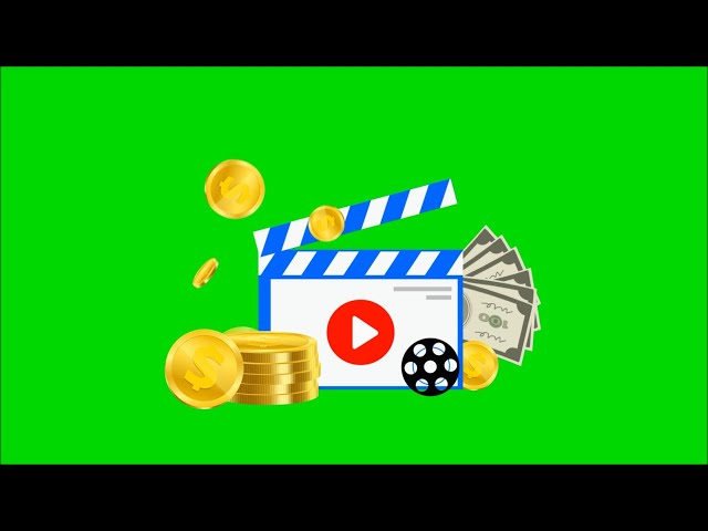 Free Green Screen Basic Marketing Money Icons & Stickers_Dollar Currency Note Money || No Copyright