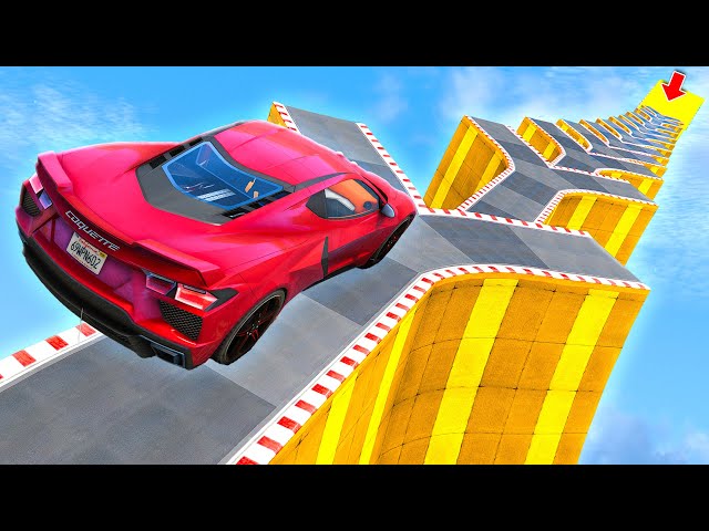 GTA 5 MEGA RAMP ▸ NO COPYRIGHT GAMEPLAY | 4K 60FPS | 894 | GTA Gameplay for TikTok & YouTube