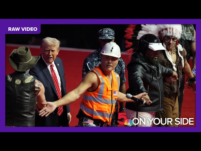 Raw video: Village People perform 'Y.M.C.A' at President-elect Donald Trump's inauguration eve rally