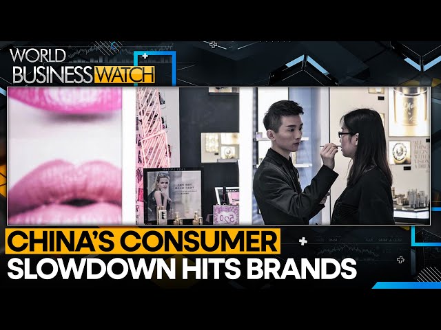 China’s Luxury, Spirits, & Retail Sales Decline Sharply | WION World Business Watch