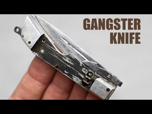 Broken Illegal Switchblade Knife Restoration