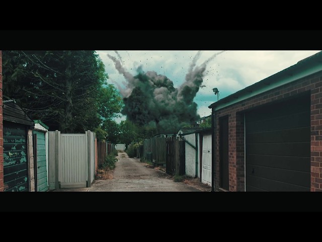 Large Explosion in suburban London (Adobe After Effects)