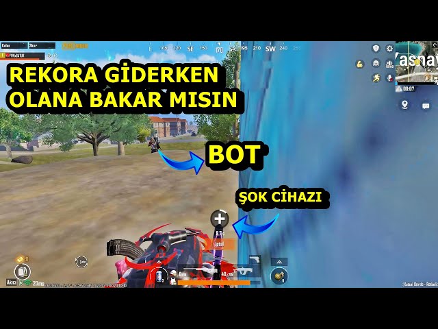 REKORA GİDERKEN OLANA BAKAR MISIN ! BATUR GAME SOLO SQUAD PUBG MOBİLE