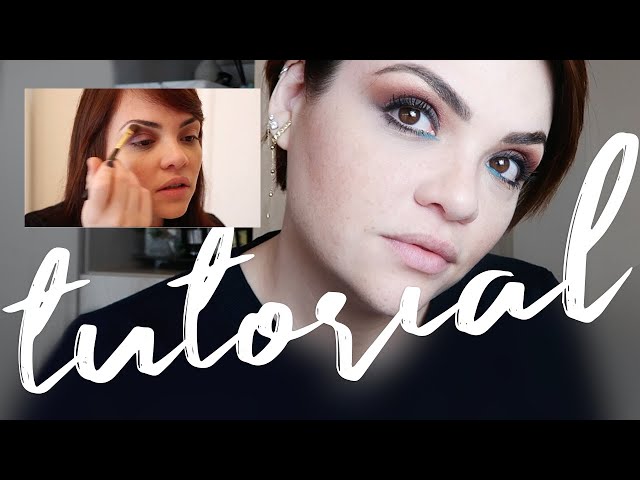 #TBK: PRIMEIRO TUTORIAL DO CANAL - MAKE GLAM COLORIDO • Karol Pinheiro