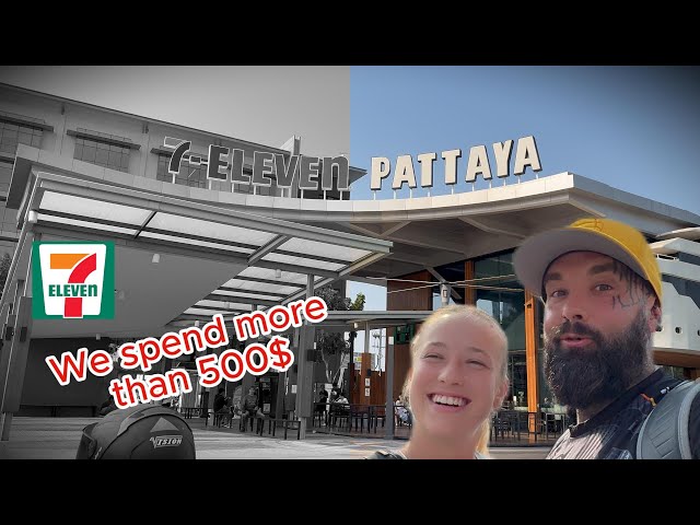 Exploring the CRAZIEST 7-ELEVEN in Thailand! (Pattaya)