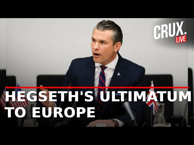 LIVE Pete Hegseth In Poland | Hegseth Tells Europe To Spend On Defense | Trump Latest News | US News