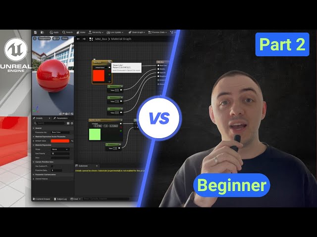 Learning Unreal Engine - Part 2 (Lighting, Materials & Textures) | (@badxstudio Tutorial) | 2024
