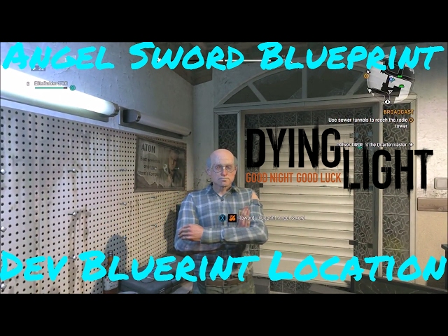 Angel Sword Developer Blueprint // Dying Light Enhanced Edition