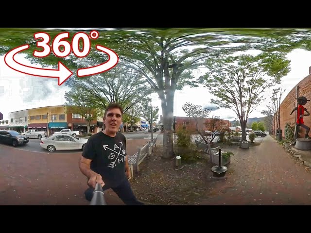 Back To My Roots, A Walk Down Main Street Waynesville, NC In VR 360