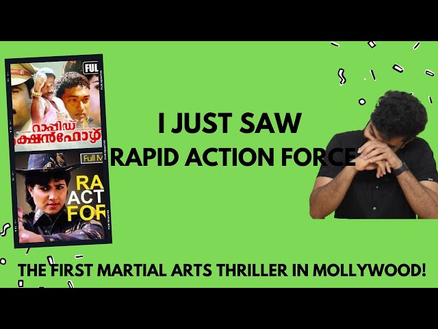 Forgotten Malayalam Movies S03 E12 | Rapid Action Force | Malayalam Movie Review Funny | Vani V