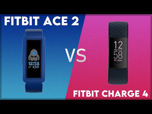 Fitbit Ace 2 vs Fitbit Charge 4 Comparison