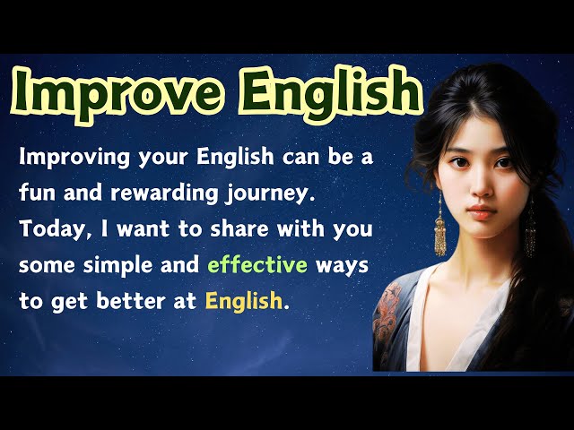 Improve Your English | English Stories For Listening | Graded Reader | Basic English