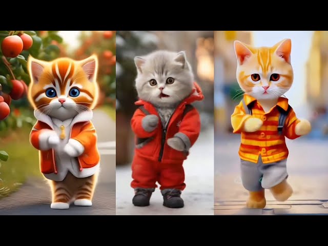 Funny Cat Dance Video 😅 #ai #cat #aicat #catstory #shorts #catvideos