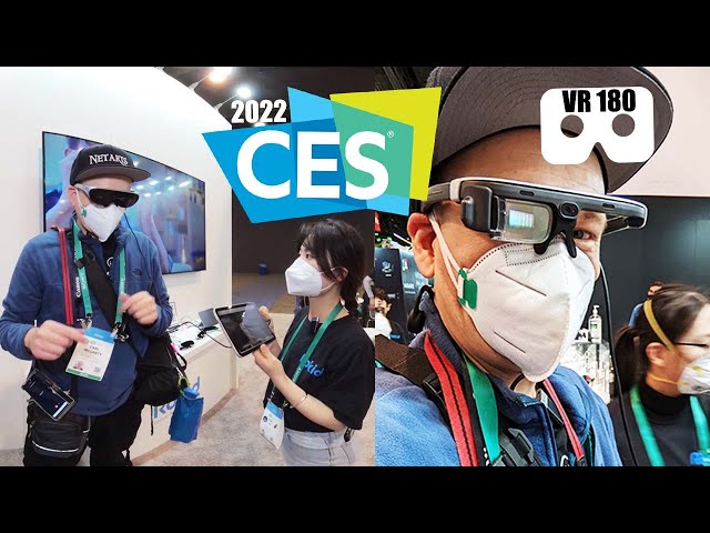 VR180 3D CES 2022 Rokid AR Glasses