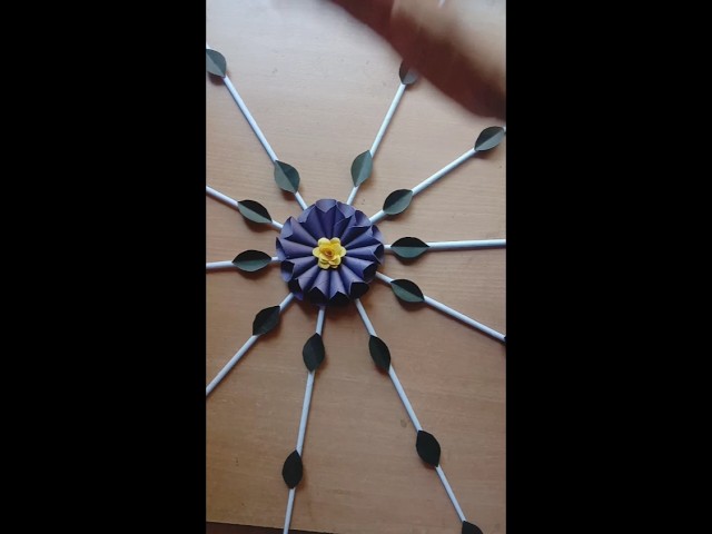 Hand Made Beautiful wall hanging craft #DIY #handmade craft #shorts #trending #viralvideo