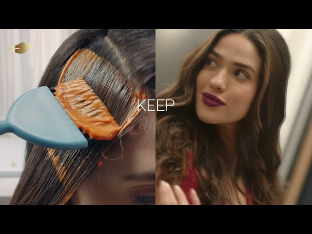 Damage from hair straightening? Repair with NEW Dove Bond Repair