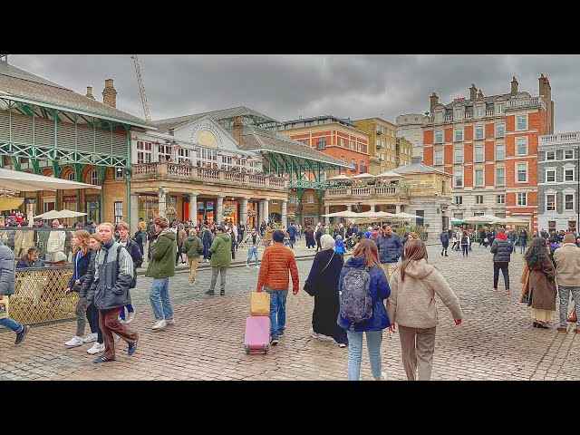 London Walk | Relaxing Best Tourist Walking tour in Central London [4K HDR]