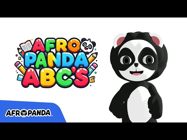 Learn Your ABCs!🎵 | Alphabet Song #1 | Afro Panda Songs for Kids