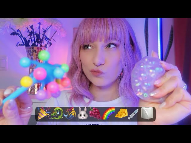 ASMR ✨ Most Random Emoji Challenge 😴 Tingly Unexpected Triggers