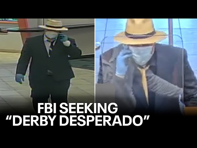 Trackdown: Help find 'Derby Desperado' who robbed 2 North Texas banks