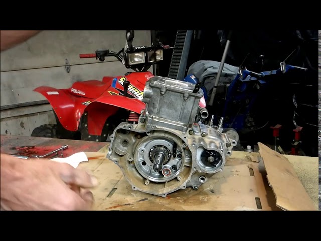 Complete Rebuild a POLARIS 500 From The Bottom Up! And a 425.