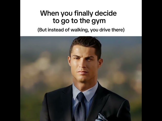 When You Plan to Be Healthy...  | Ronaldo Meme | #shorts #memes