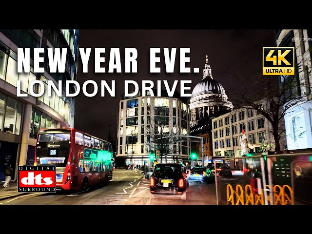 London New Year's Eve Drive: Countdown to 2025 in the Heart of the City!