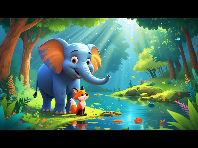 The Elephant and the Fox | A Fun tale for Kids!