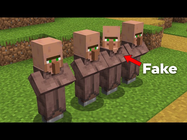 23 Secrets Found Going Undercover in Minecraft