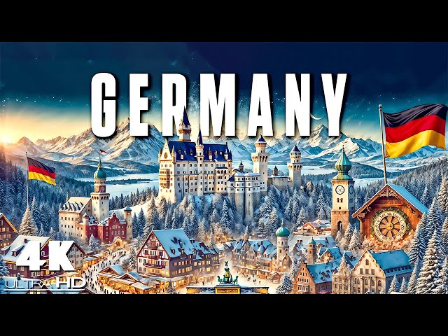 Germany in Winter 4K HDR – Fairytale Wonderland with Relaxing Music