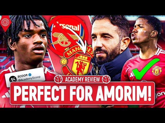 How Ayden Heaven Fits Amorim's Tactical Setup! | Academy Review