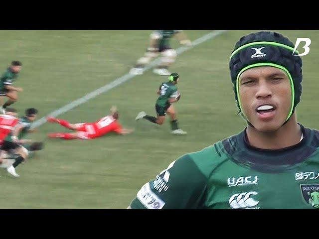 Kurt-Lee Arendse's Electrifying Performance against Kobelco Kobe Steelers 12.1.2025