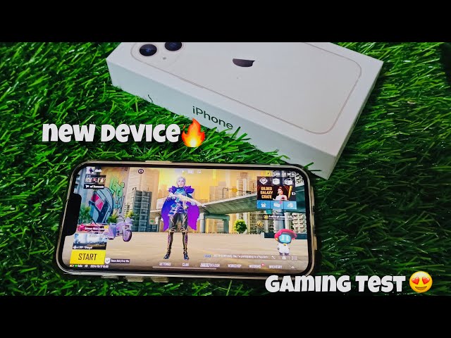 Finally i Bought a New Device 🔥 iphone 13 in 2024 90 FPS Gameplay 😍iphone 13 Bgmi Pubg Test