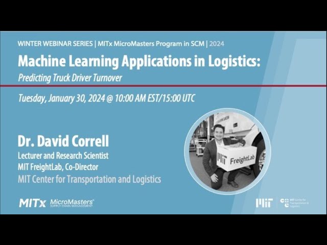 Machine Learning Applications in Logistics: Predicting Truck Driver Turnover