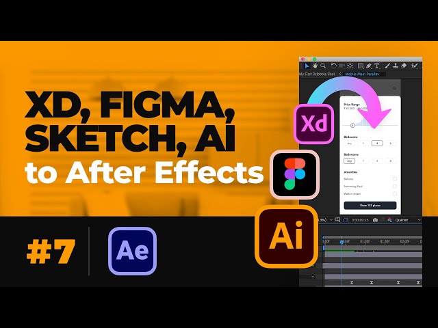 Import designs from Sketch, Xd, Figma & Illustrator to After Effects