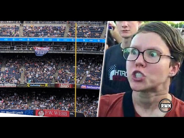 HUGE Trump Banner Just Unfurled At Yankee Stadium And Infuriates Every Liberal There